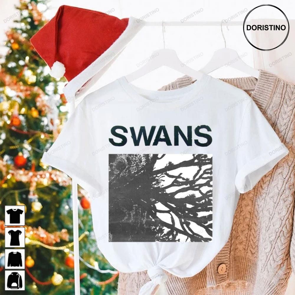 Black Whtie Album Swans Trending Style